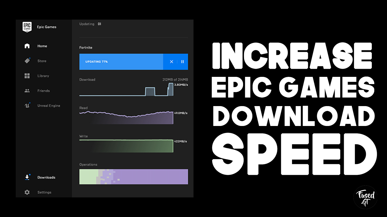 How to Increase Epic Games Launcher Download Speed