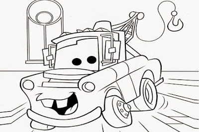 Sketsa gambar cars untuk mewarnai Sketsa gambar cars untuk mewarnai
