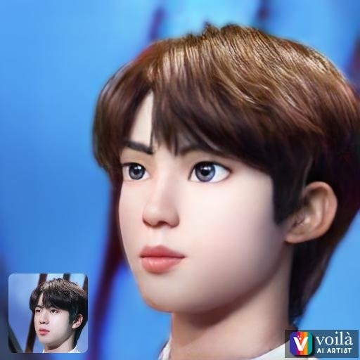 نسخة صور ديزني للعضو جين الأكثر انتشار بين صور Bts أنمي | شاهد الصور