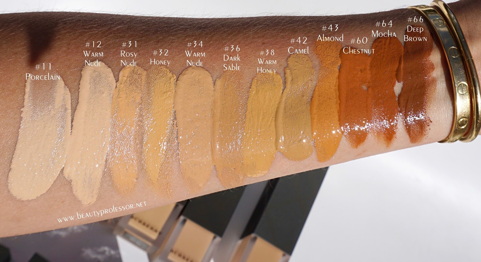 burberry 1oz cashmere soft matte foundation gold