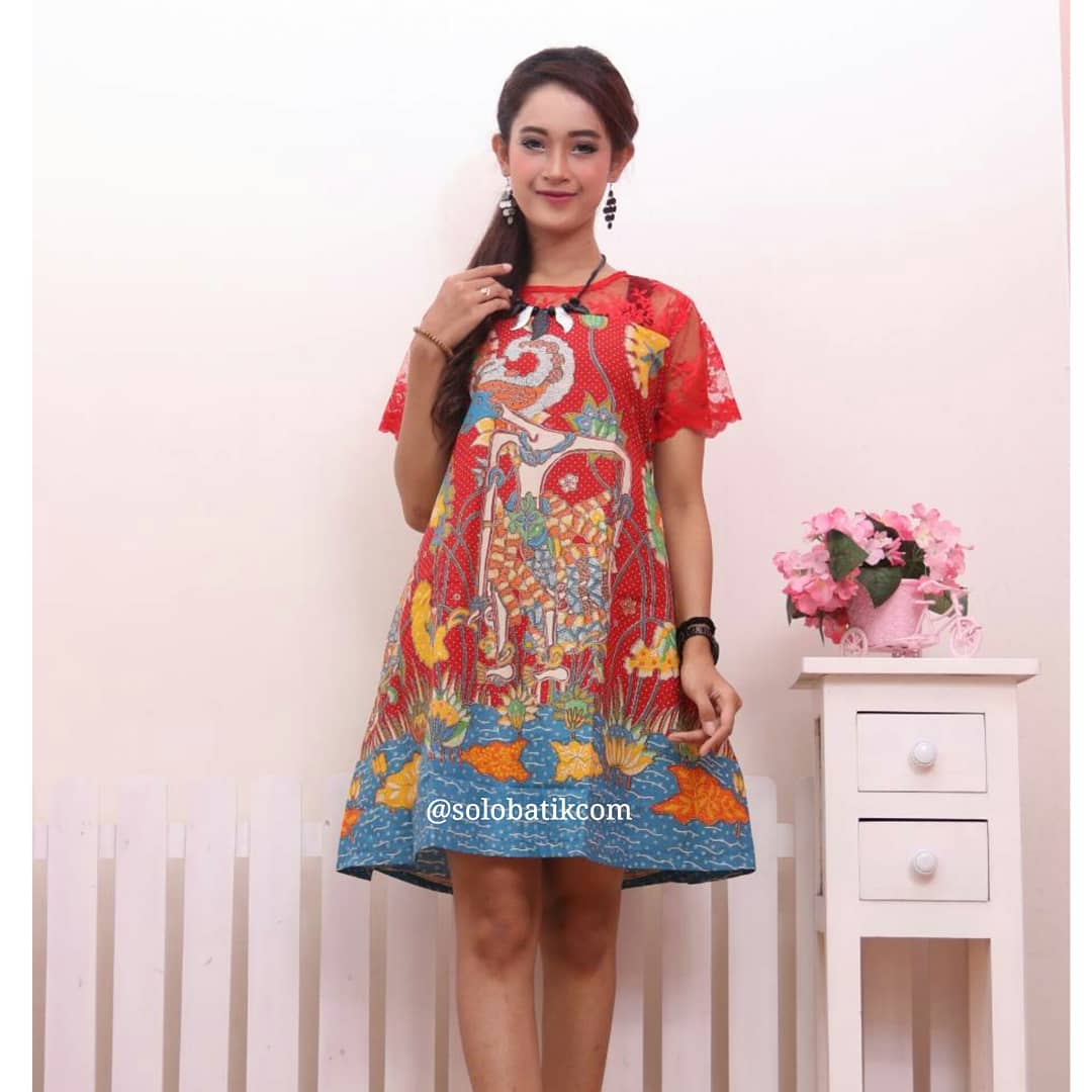 34 Contoh Baju Batik Modern Konsep Penting