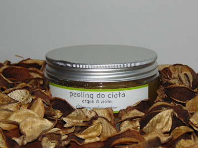 Naturalne kosmetyki Celestin, Peeling do ciała argan&zioła