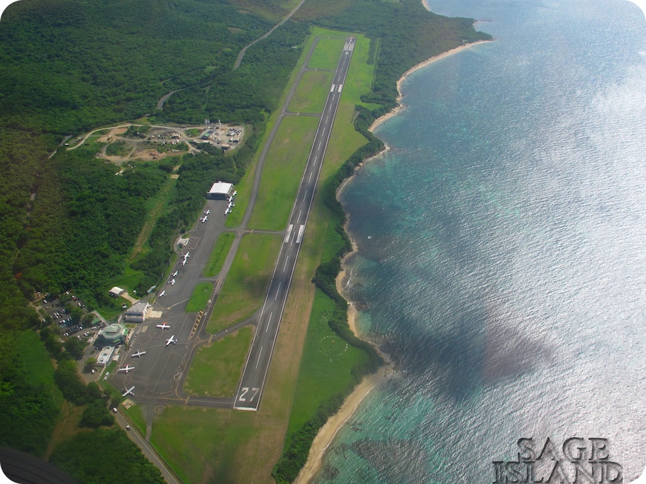 Sage Island Flying to Vieques