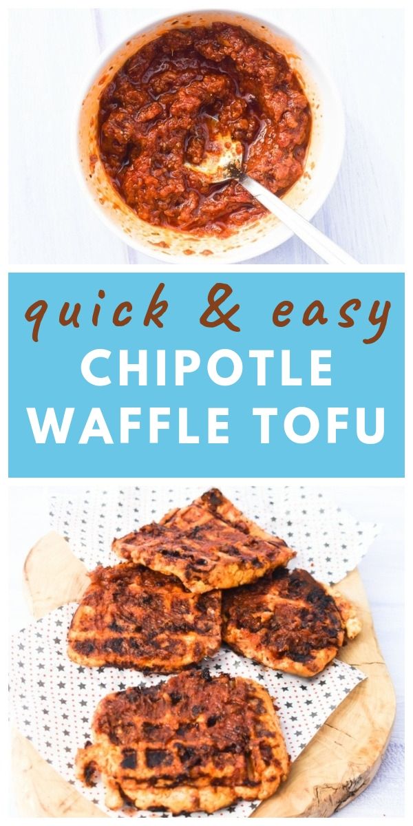 Chipotle Waffle Tofu Tinned Tomatoes