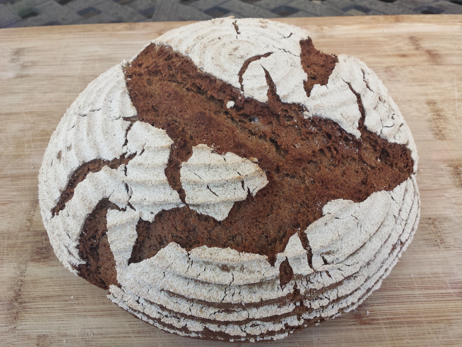 HomeMade German Bread Rye Malt Sourdough