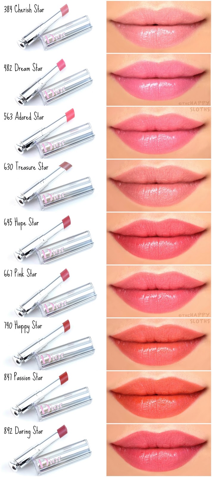 Top 55+ về dior stellar lip gloss swatches mới nhất - Du học Akina