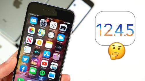 تحديث iOS 12.4.5 تحميل مباشر