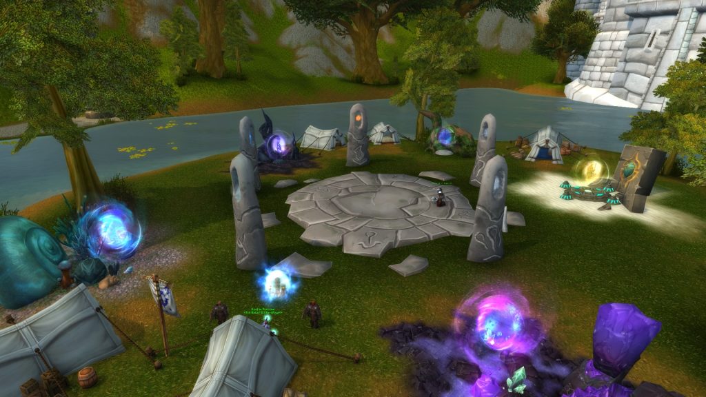 The Cataclysm portals offer many quick routes to distant places.