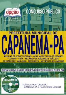 Download Apostila Prefeitura de Capanema 2018 PDF