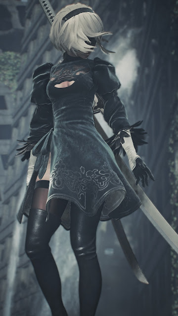 A2 Nier Automata Art