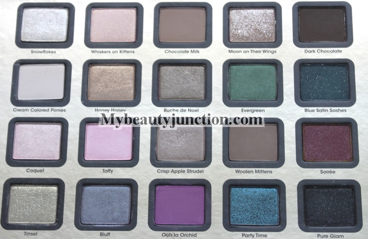 Too Faced A Few Of My Favourite Things makeup palette review, swatches, photos
