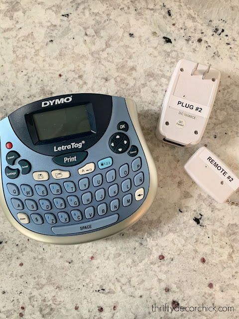 label maker for holiday decor