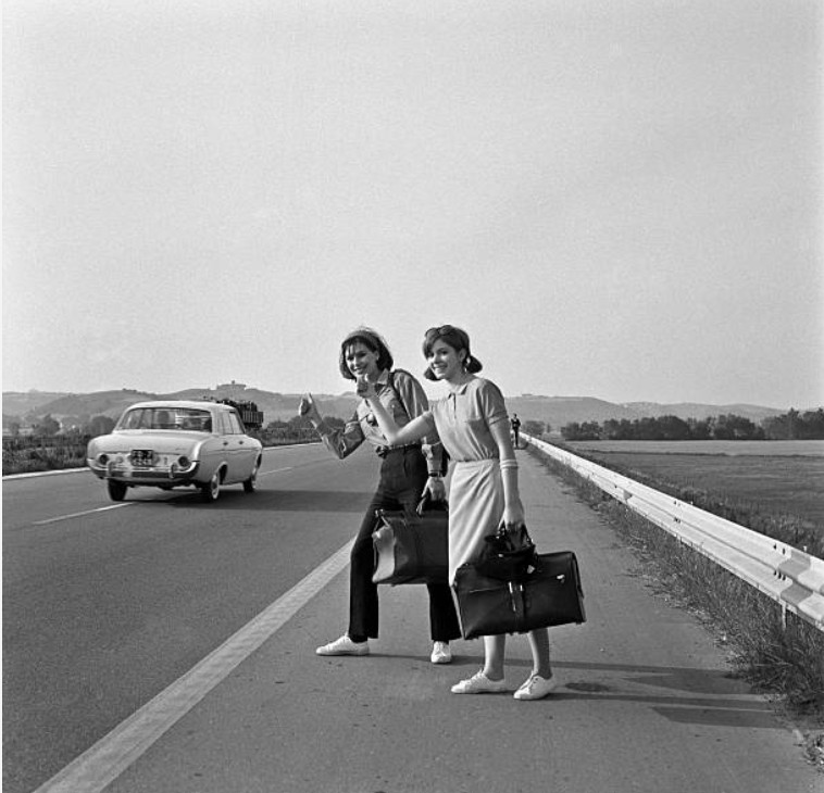 Cocosse | Journal: Hitchhiking, 1936-1977 | Photos by Robert Doisneau / Dennis Stock / Walker Evans / Maurice Ambler / Marisa Rastellini / Oskar Poss