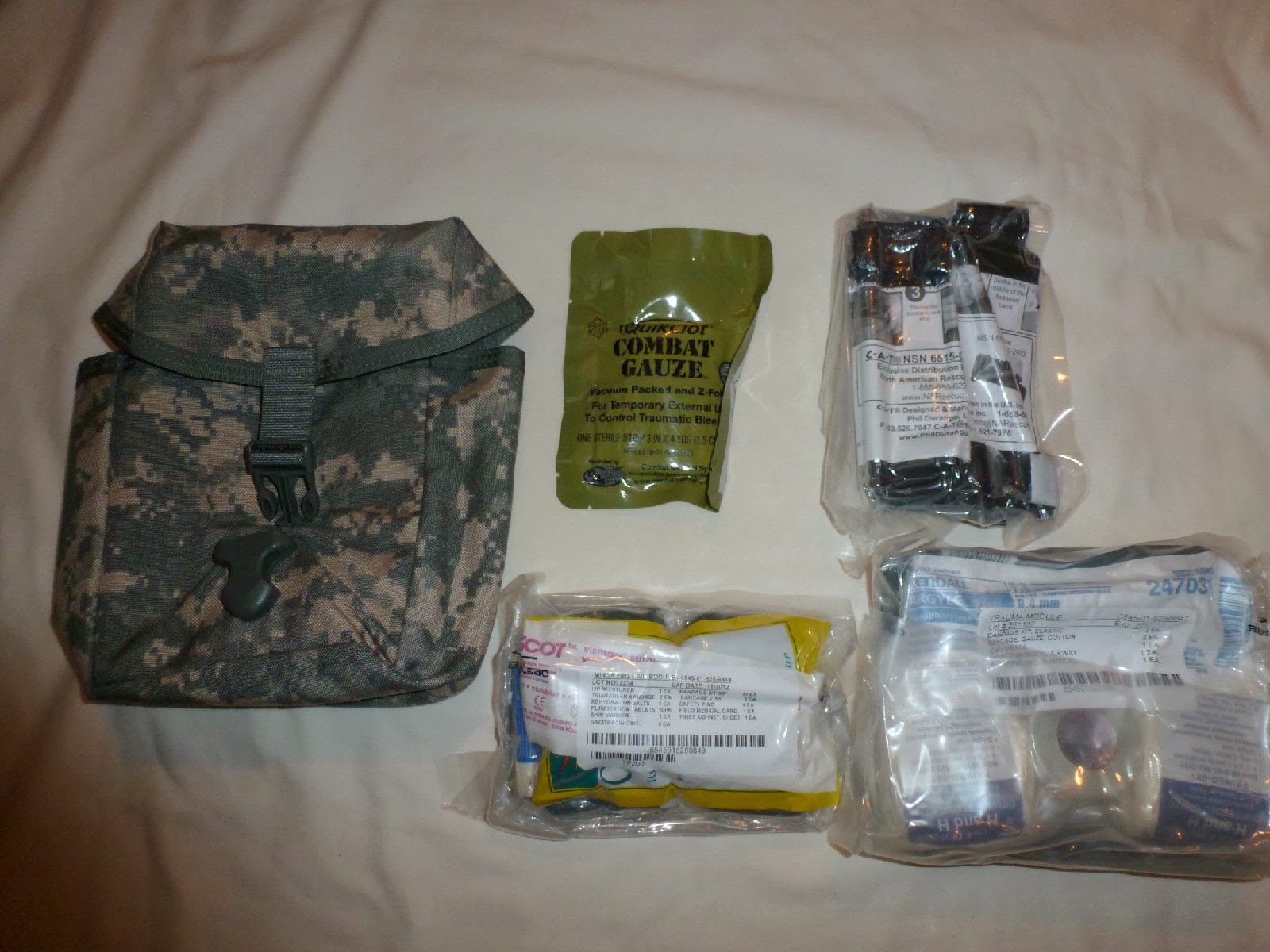 Webbingbabel: U.S. Air Force Individual First-Aid Kit (IFAK)