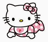 Alfabeto Hello Kitty bebé P.