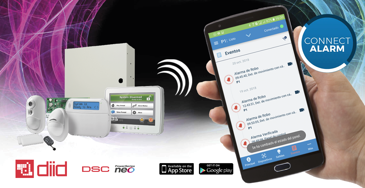 Guia programacion Connect Alarm DSC y APK Neo Go