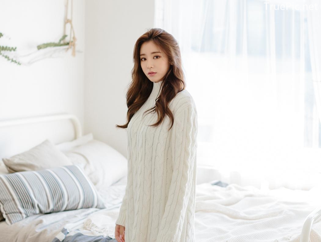 Korean Fashion Model - Kim Jung Yeon - Winter Sweater Collection - TruePic.net - Picture 4