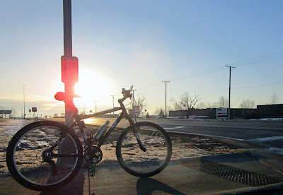 Bike in morning