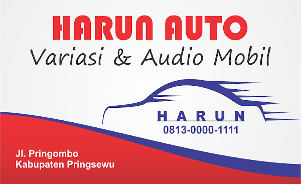 DESAIN GRATISAN KARTU NAMA HARUN AUTO DESAIN GRATISAN KARTU NAMA HARUN AUTO