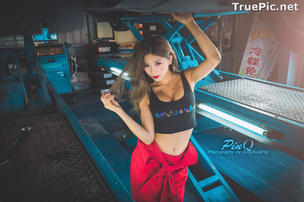 Image Taiwanese Model - PinQ憑果茱 - Hot Sexy Girl Car Mechanic - TruePic.net - Picture-41