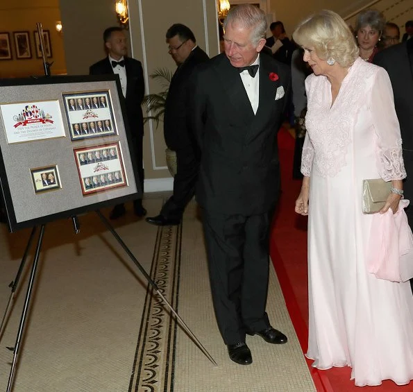 Prince Charles and Duchess Camilla are on a tour of Singapore, Malaysia, Brunei and India. Gala dinner at Majestic Hotel