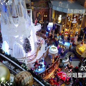 香港尖沙咀聖誕燈飾路線攻略2015