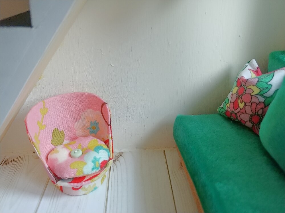 Diy Dollhouse Chair From A Medicine Cup Little Vintage Cottage