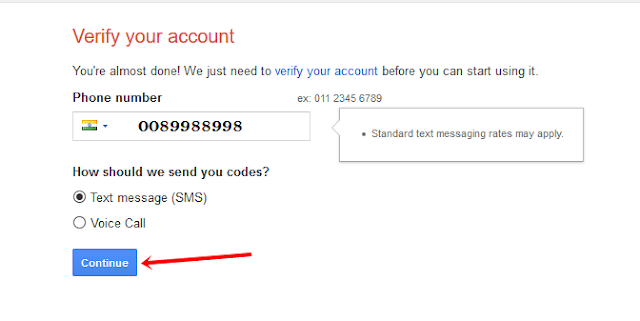 Gmail NumberVerification Gmail-id-verification