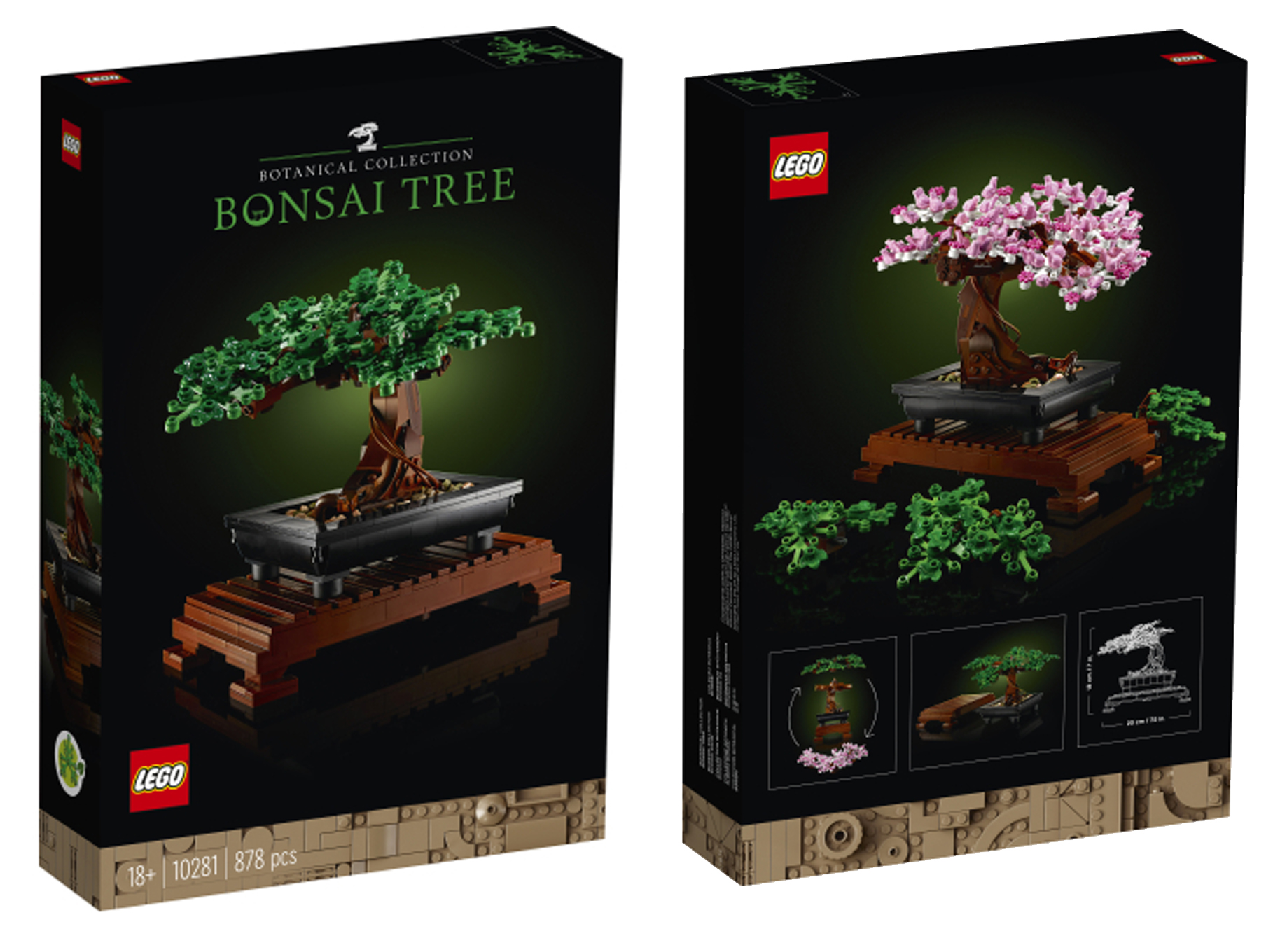 2021年大人のレゴ(R)新製品情報！盆栽と花束：大人の欲求を満たす高級レゴ(R)シリーズ
