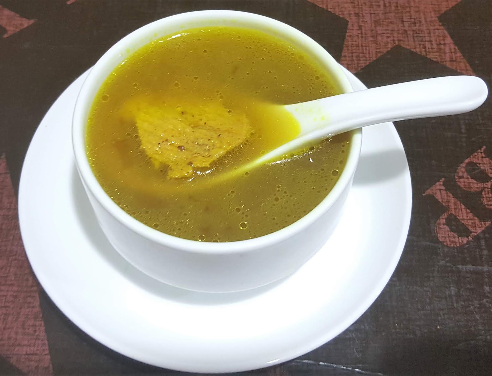 Mutton Chest Bone Soup / Nenju Elumbu Soup