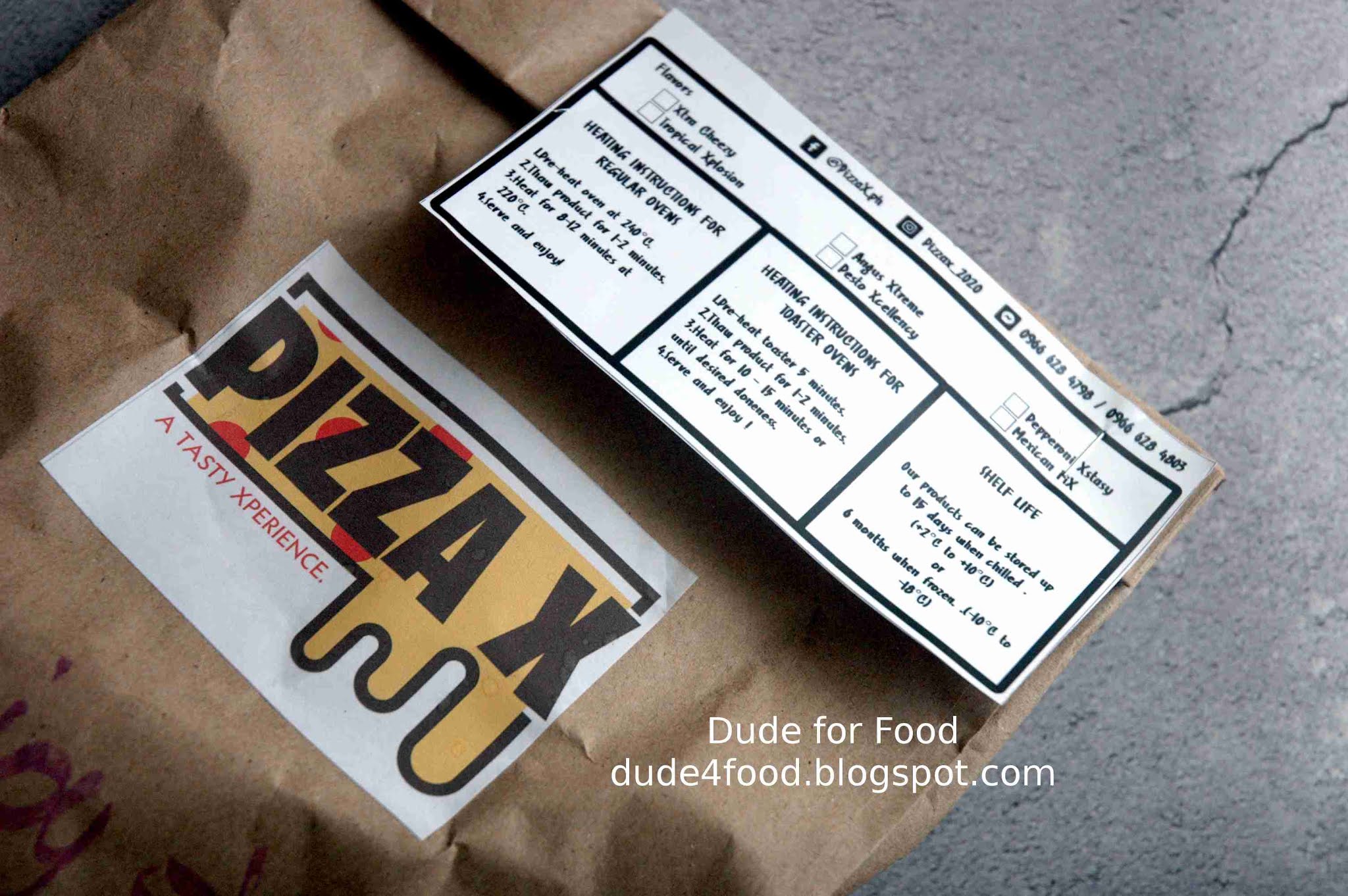 DUDE FOR FOOD Dining in the Next Normal Spell Pizza with Pizza X