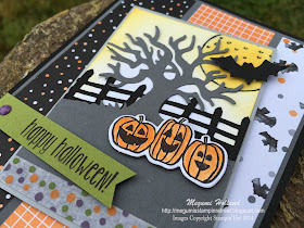 Megumis Stampin Retreat Spooky Fun Halloween Card Mojo 459