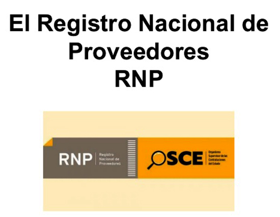 Consulta Rnp Digital Press: EL OSCE SIMPLIFICA ACCESO A 59 TRÁMITES DEL REGISTRO ...