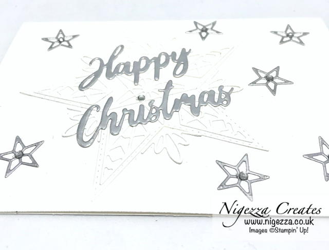 Nigezza Creates with Stampin' Up! Stitched Stars Christmas In July 