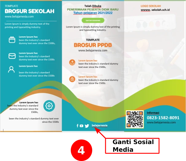 Free Download : Download Kumpulan Brosur PAUD, Taman Kanak Kanak Microsoft Word Gratis