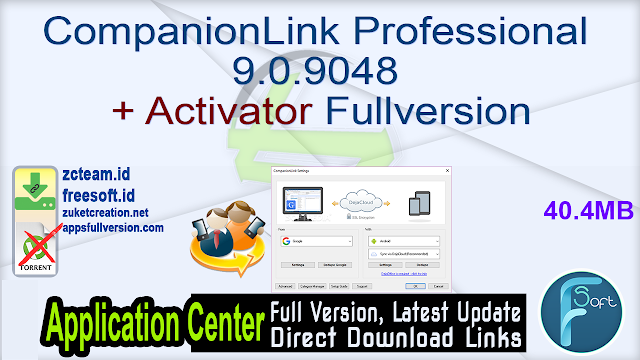 CompanionLink Professional 9.0.9048 + Activator Fullversion
