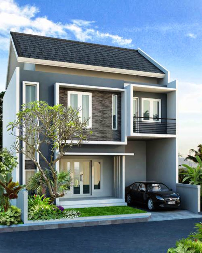 Konsep Penting Model Rumah Minimalis 2 Lantai Sederhana, Desain Atap