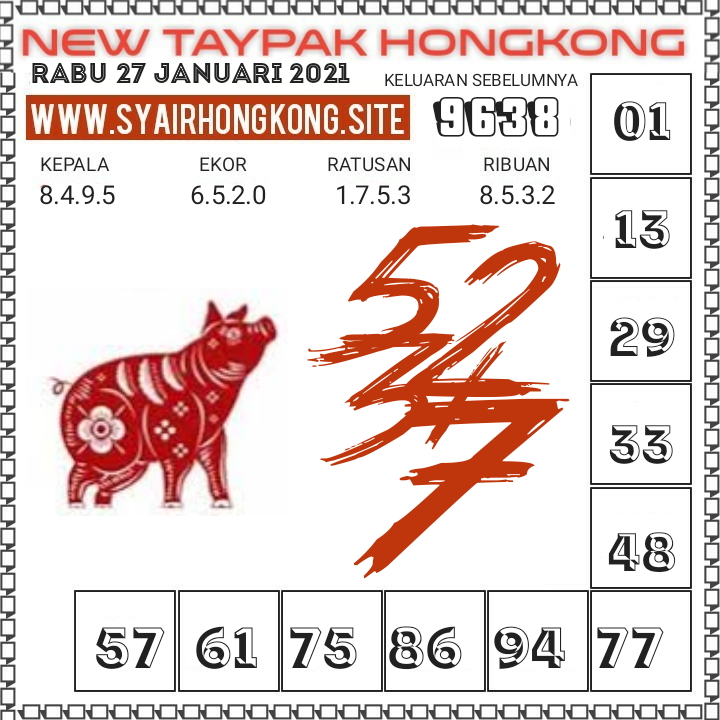 Syair Togel Hongkongpools 27 Januari 2021. Syair Terlengkap hari ini