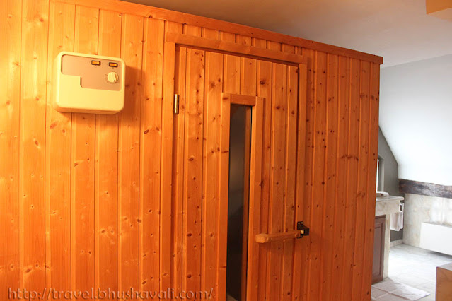 Best luxury hotel with private sauna