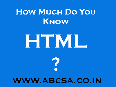 html quizz by abcsa
