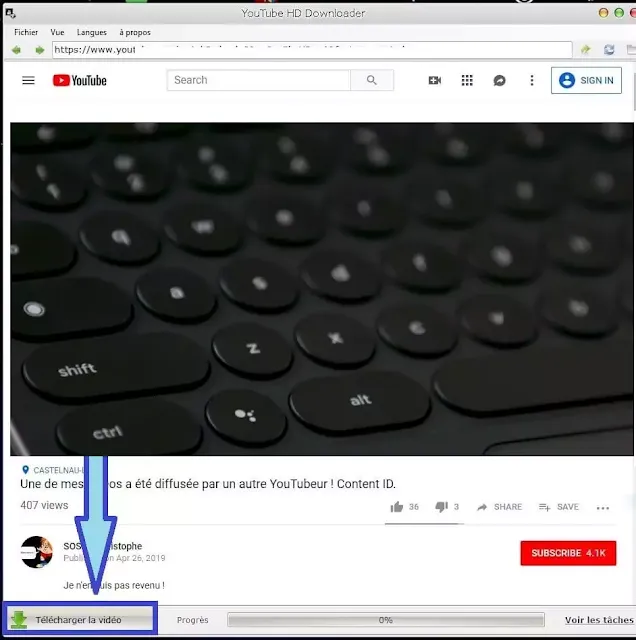 برنامج تحميل من اليوتيوب للكمبيوتر YouTube HD Downloader برنامج تحميل من اليوتيوب للكمبيوتر YouTube HD Downloader