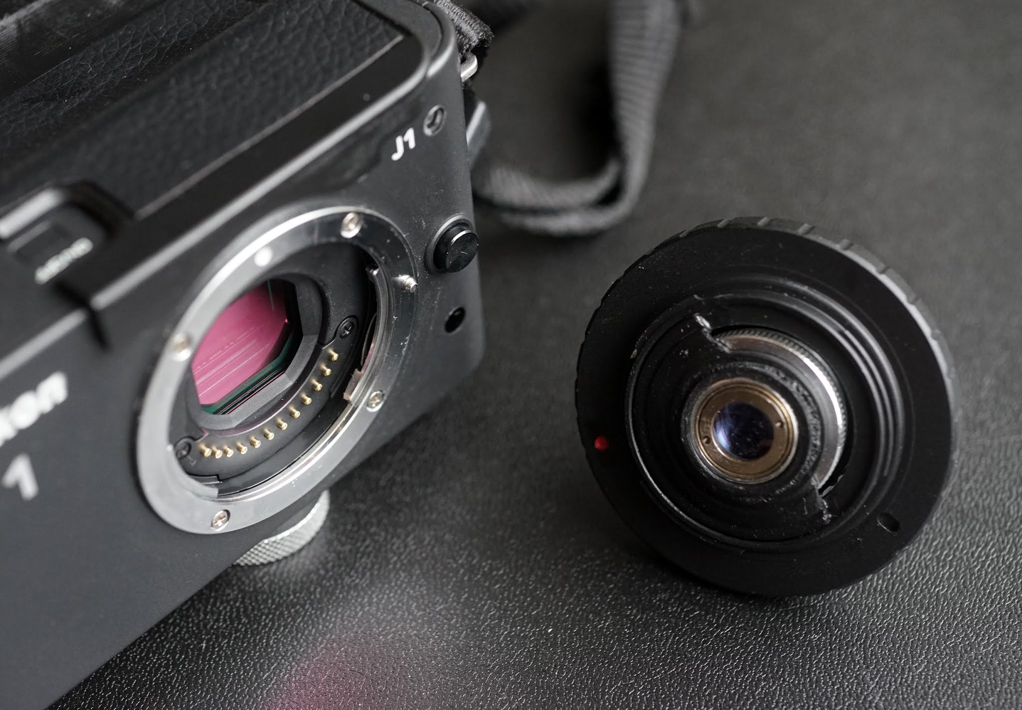 レンズ改造で遊ぶ 世界初！NIKON1用Dマウントアダプターをつくる！Making the world's first Dmount