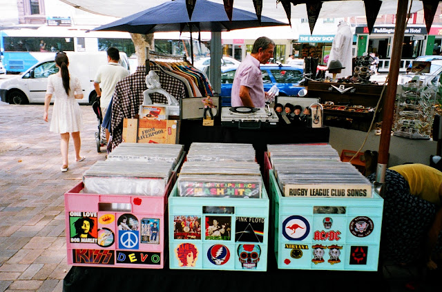 Paddington Markets Oxford St Sydney Vinyl records