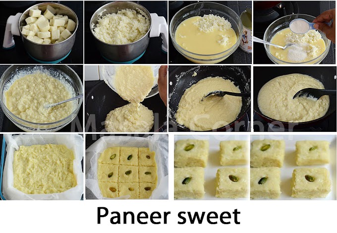 Paneer sweet recipe