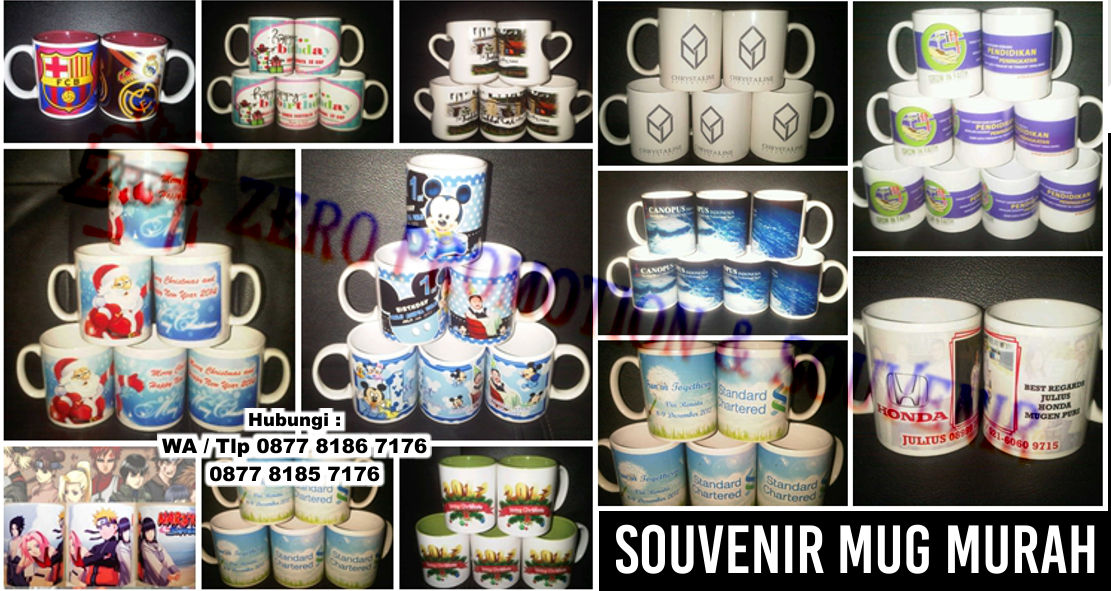 Jual mug keramik promosi souvenir mug murah zeropromosi souvenir