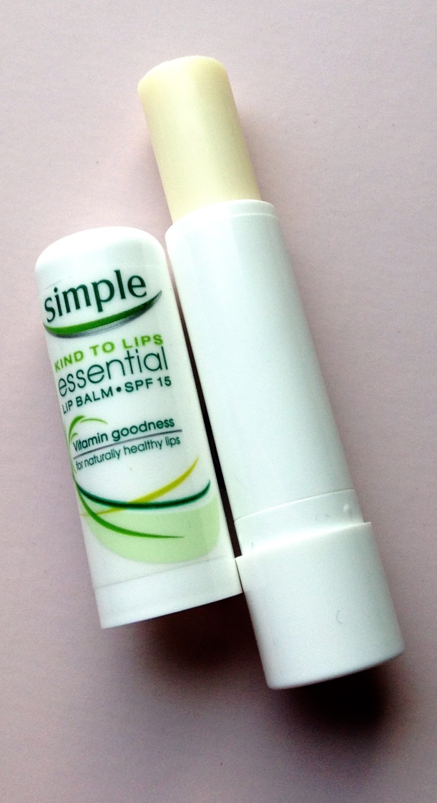 The Powdered Nose Simple Kind To Lips Essential Lip Balm SPF 15