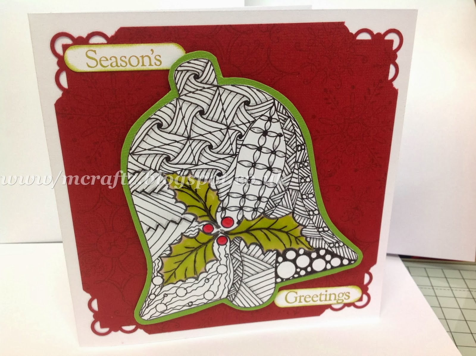 Zentangle Christmas Cards 