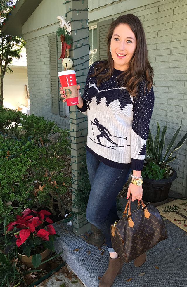 Magnolias and Sunlight: My Christmas Sweater!