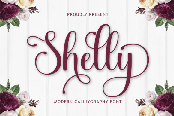 Shelly Script And Handwritten Font