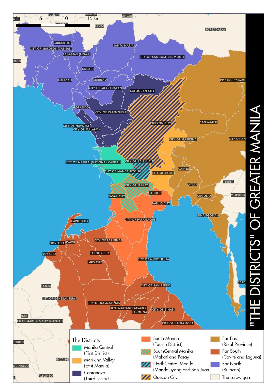The Heart of Metro Manila, and all other NCR's "SubRegions"